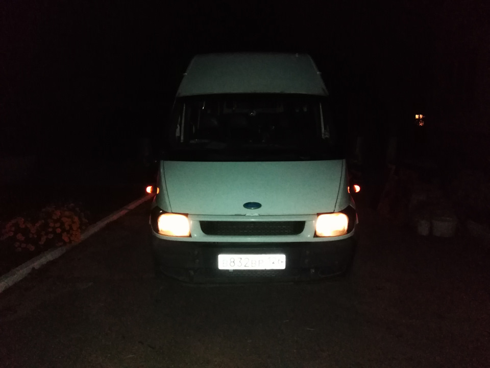 Фары продолжение — Ford Transit (6G), 2,4 л, 2005 года | своими руками ...