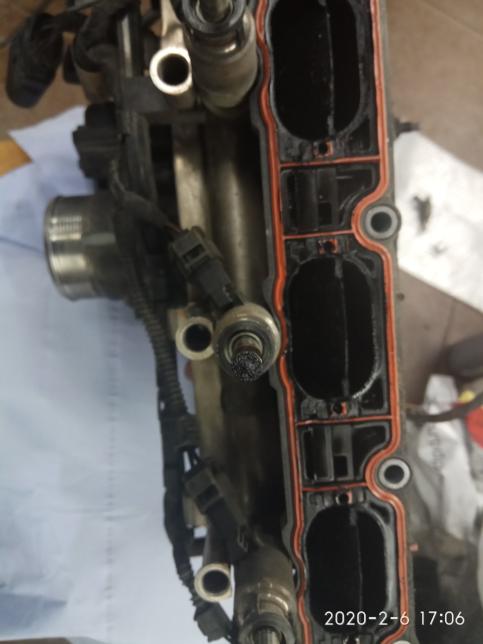 Состояние форсунок на пробеге 280 ткм — Skoda Octavia Scout A5 Mk2