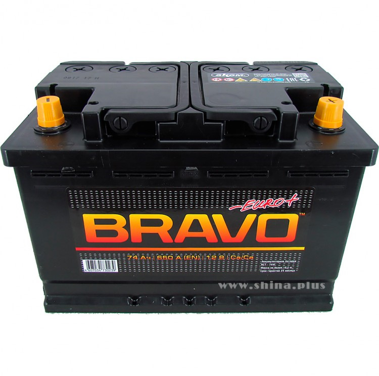 Замена АКБ Ниссан-Рено 77A/h 700v на BRAVO 74A/h 650vот Аком Россия ...