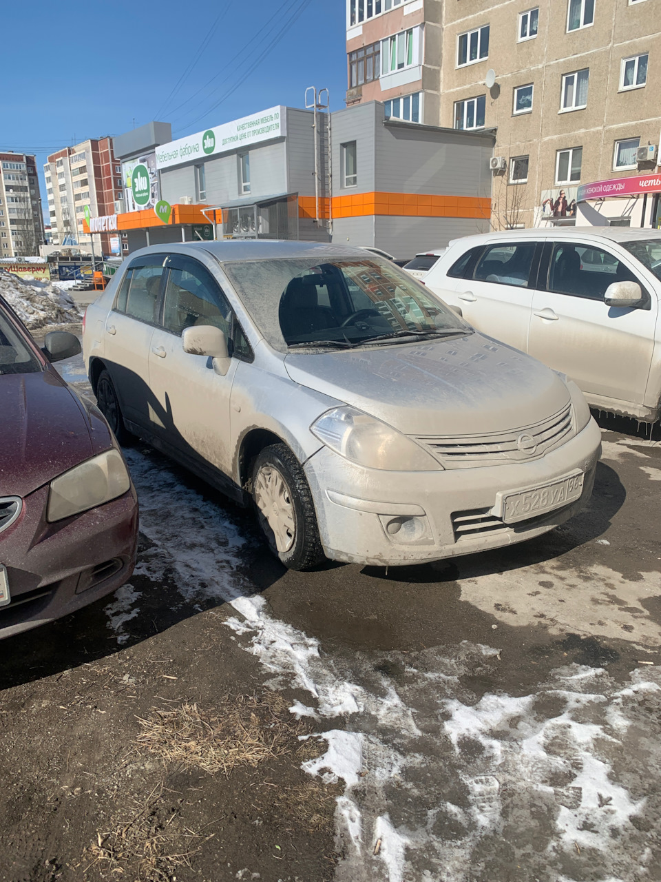 Решил помыть машину — Nissan Tiida (1G), 1,6 л, 2013 года | мойка | DRIVE2