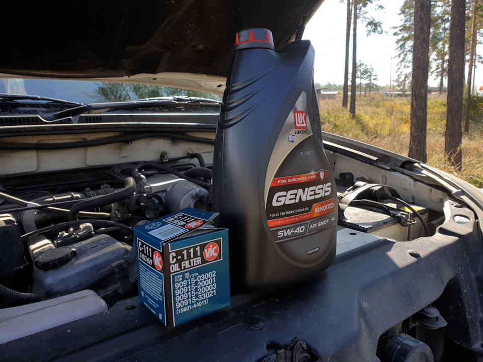 Замена масла двигателя + шприцевание карданов — Toyota Land Cruiser ...