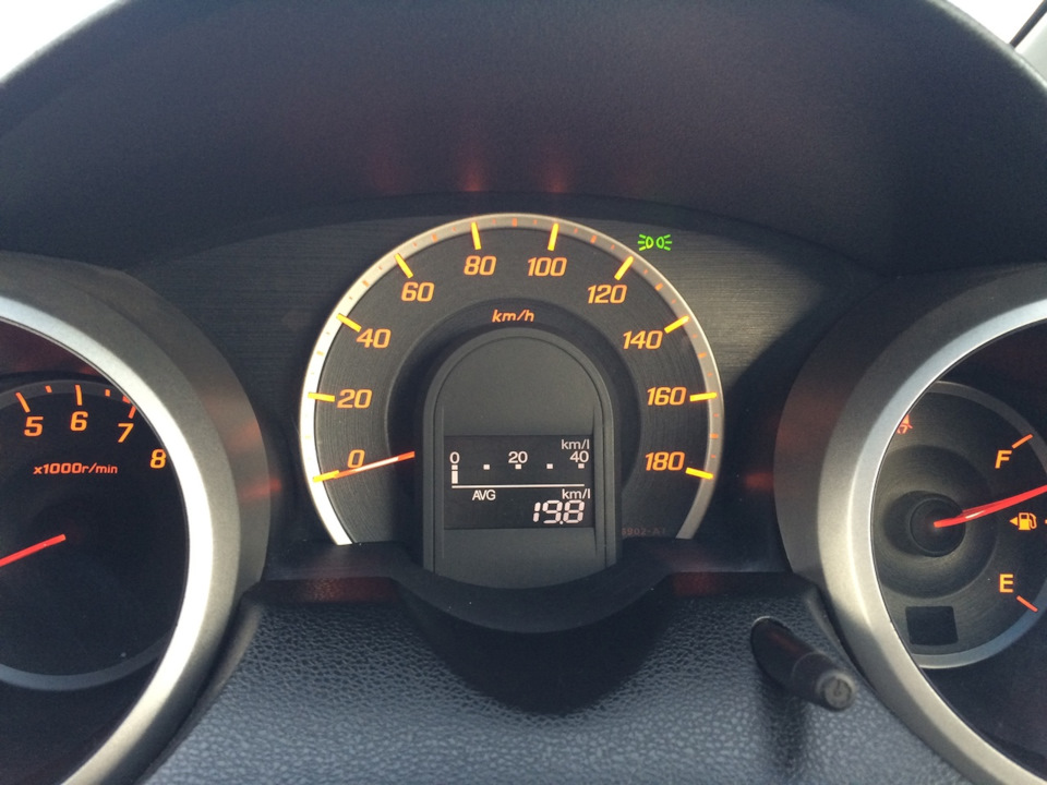 Расход бензина — Honda Fit (2G), 1,5 л., 2010 года | наблюдение | DRIVE2