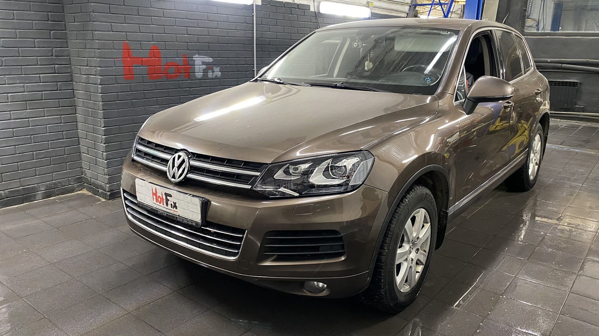 Разбор touareg. Koito на Туарег НФ.