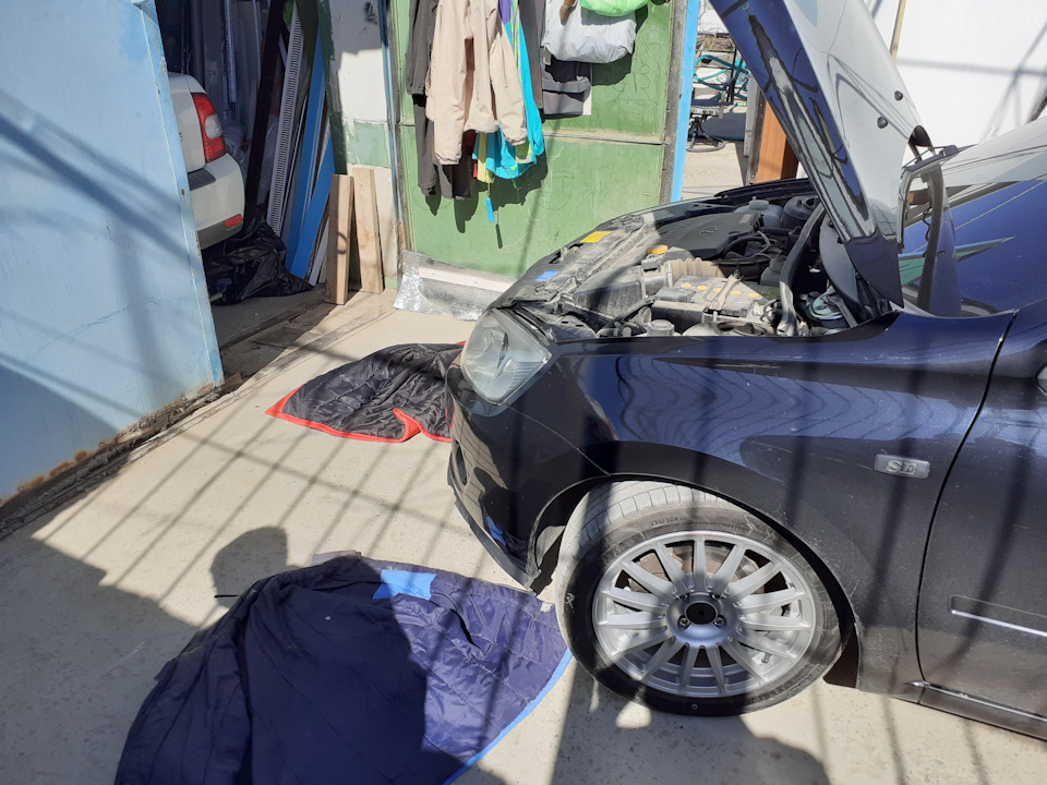 Пневмосигнал, саблю в черный — Lada Гранта, 1,6 л, 2012 года | своими ...