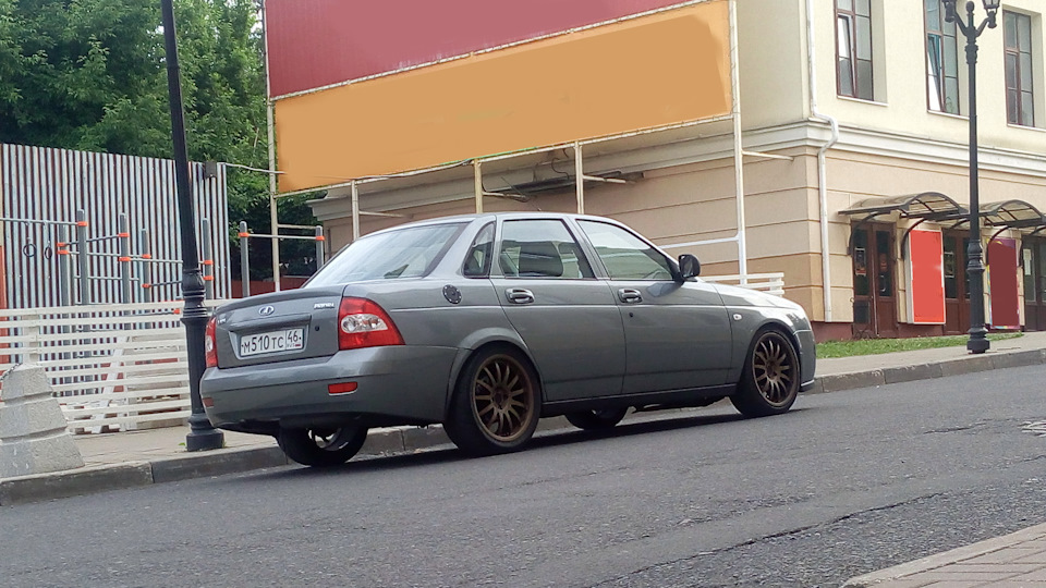 Задняя на приоре