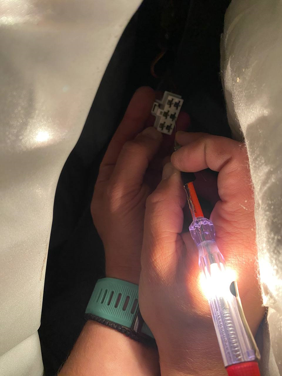 Розетка под автохолодильник! — Nissan Qashqai (2G), 2 л, 2019 года ...