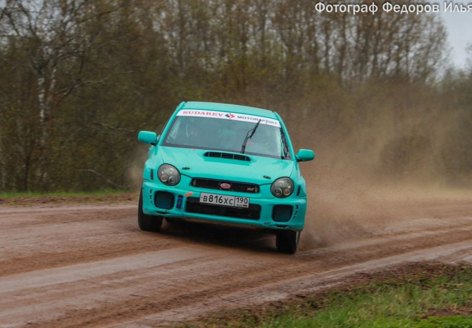фото Ильи Федорова с тестов — Subaru Impreza WRX STI (GD)