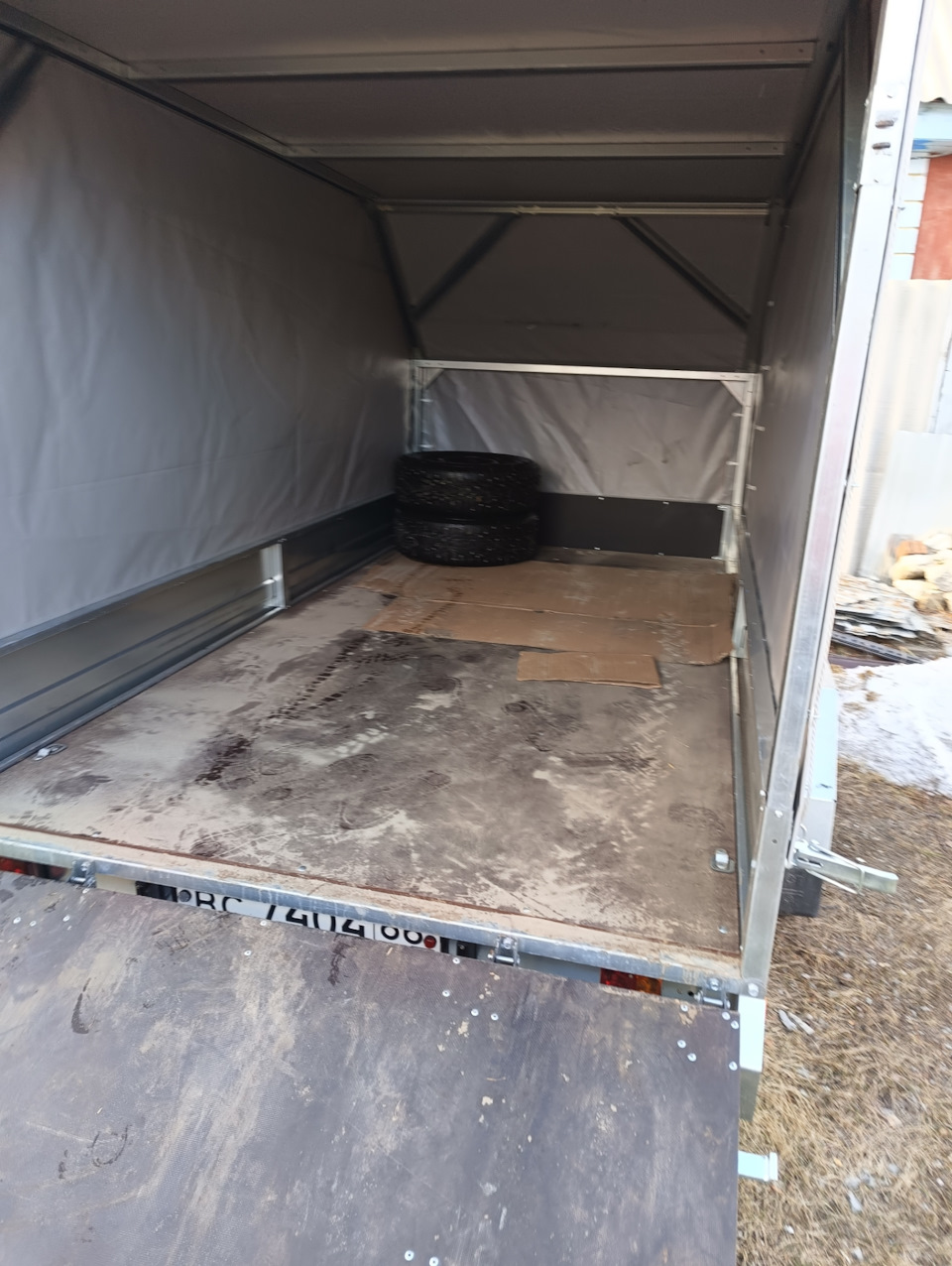 Саранский прицеп двухосный. Отзыв. — Toyota Land Cruiser Prado 150 ...