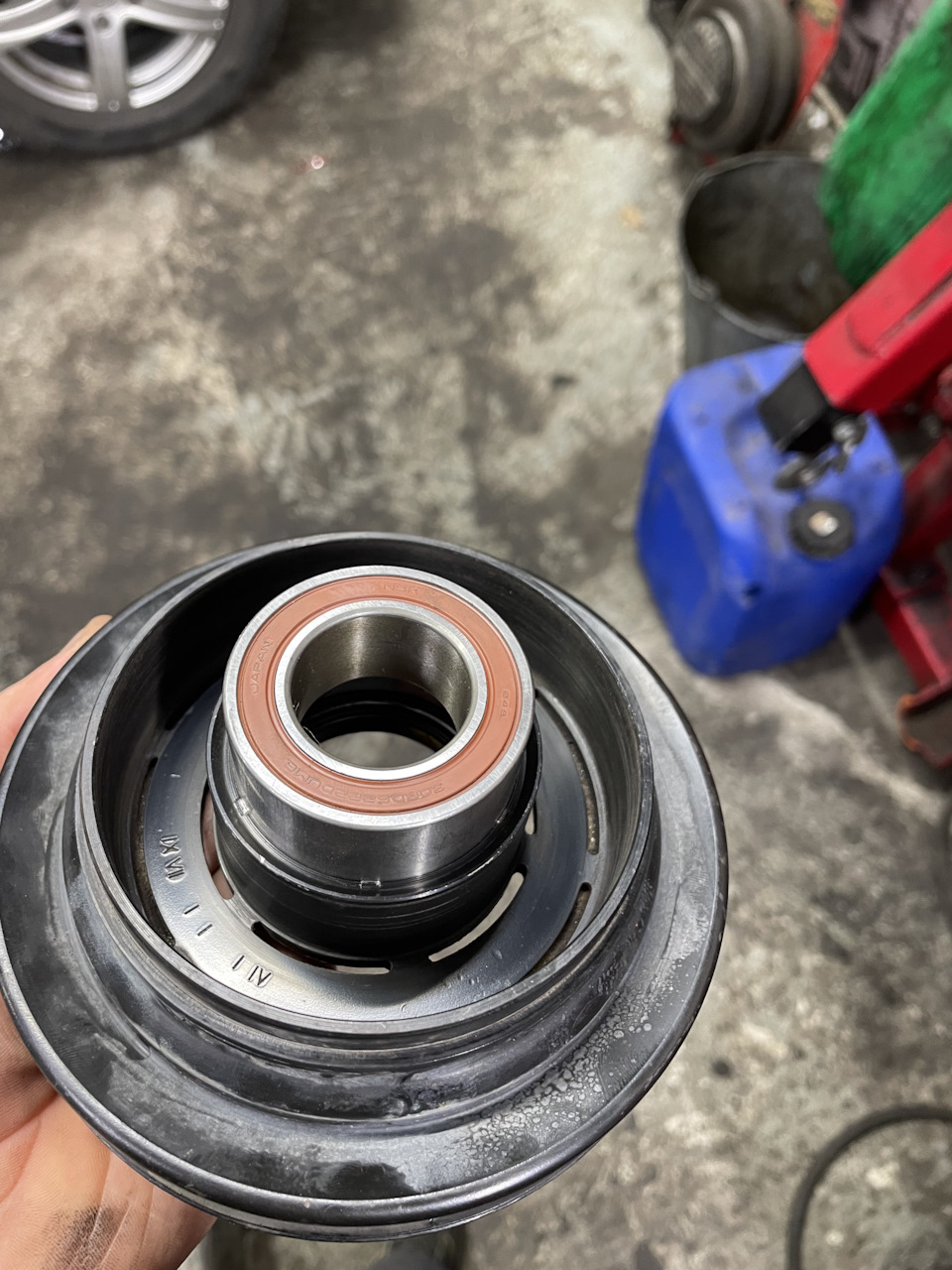 Замена подшипника на компрессоре кондиционера (3S-GTE) — Toyota Caldina ...