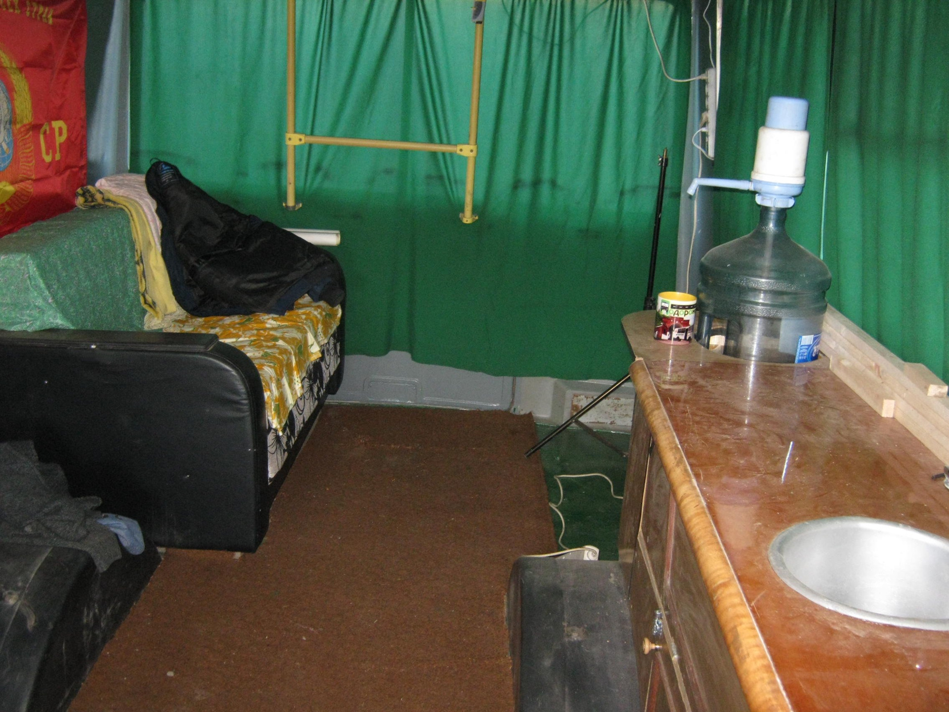 Таким он был прошлой зимой )))) — ПАЗ-32054 Автодом, 4,3 л, 2010 года ...