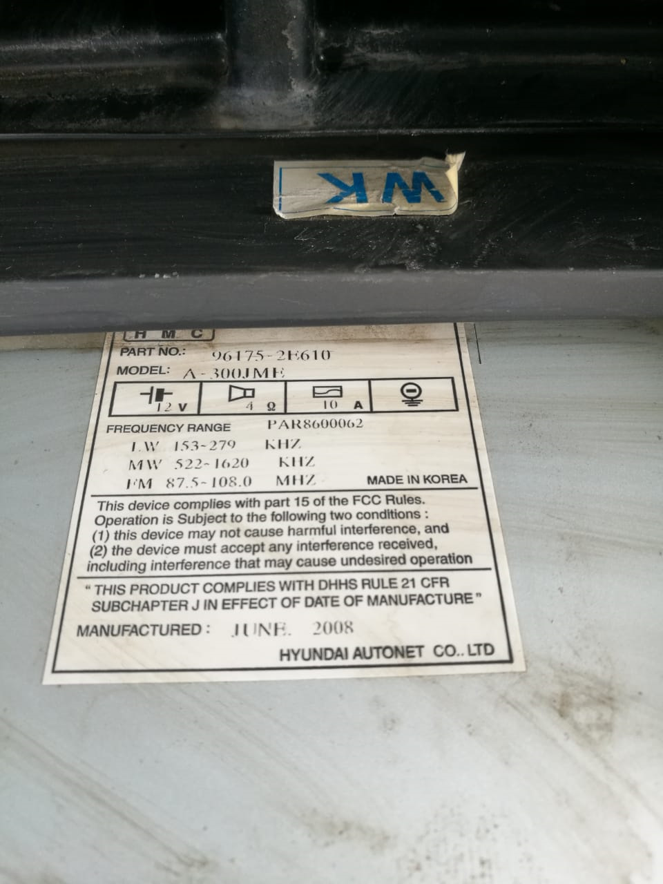 okAAAgAjg A 960 Магнитола хендай как включить аукс