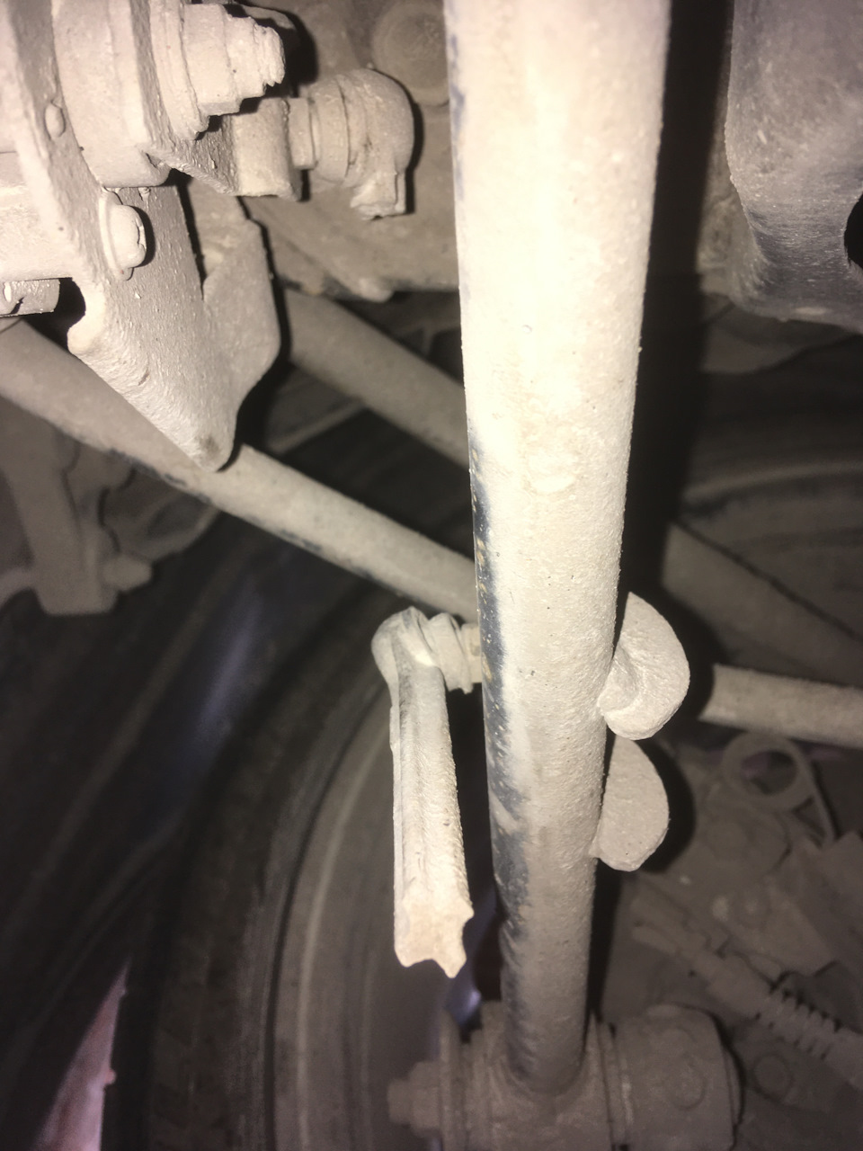 Тяга датчика положения кузова — Honda Accord (7G), 2,4 л, 2007 года ...