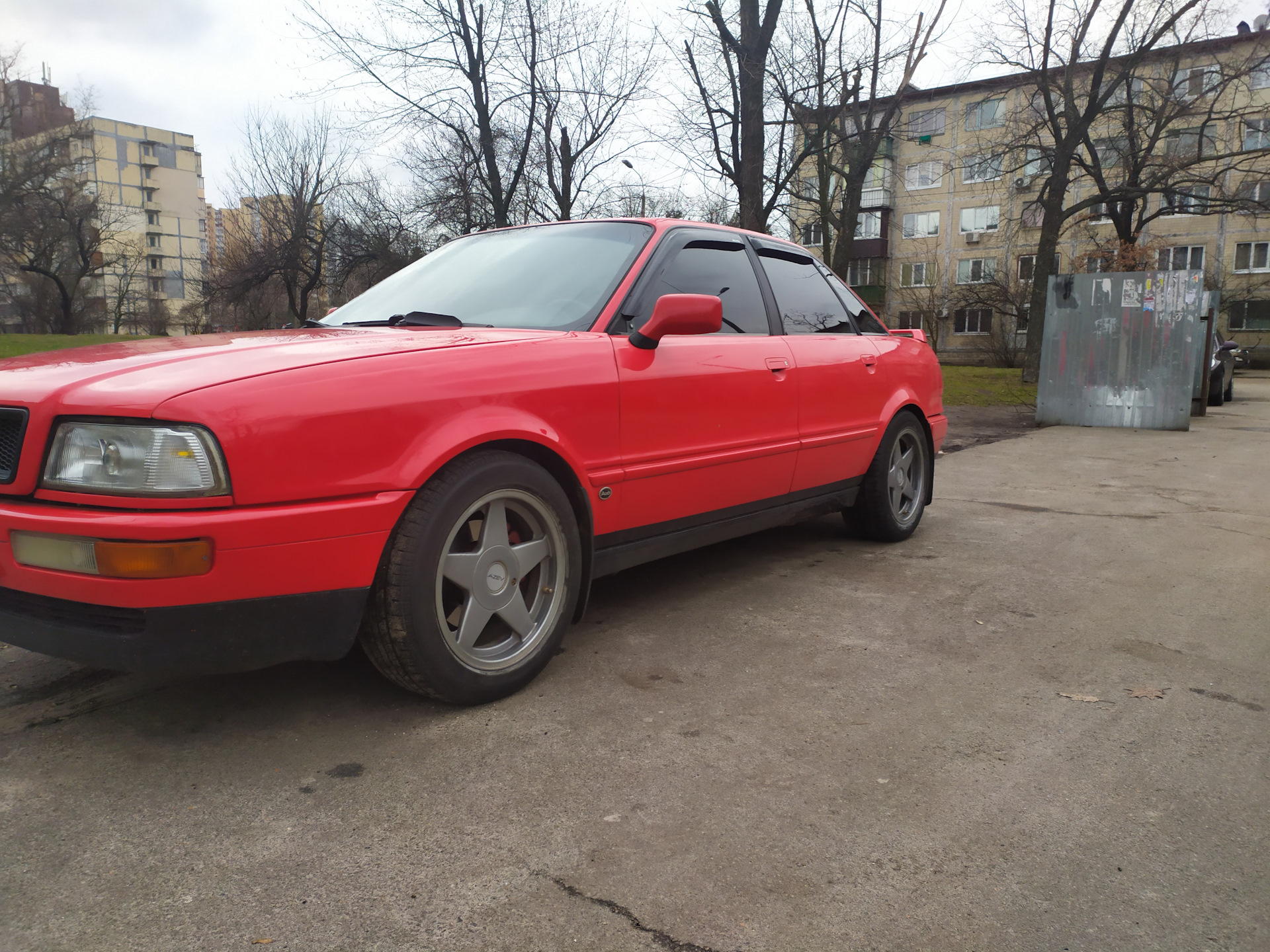 Диски Azev r16 — Audi 80 (B4), 2 л, 1993 года | колёсные диски | DRIVE2