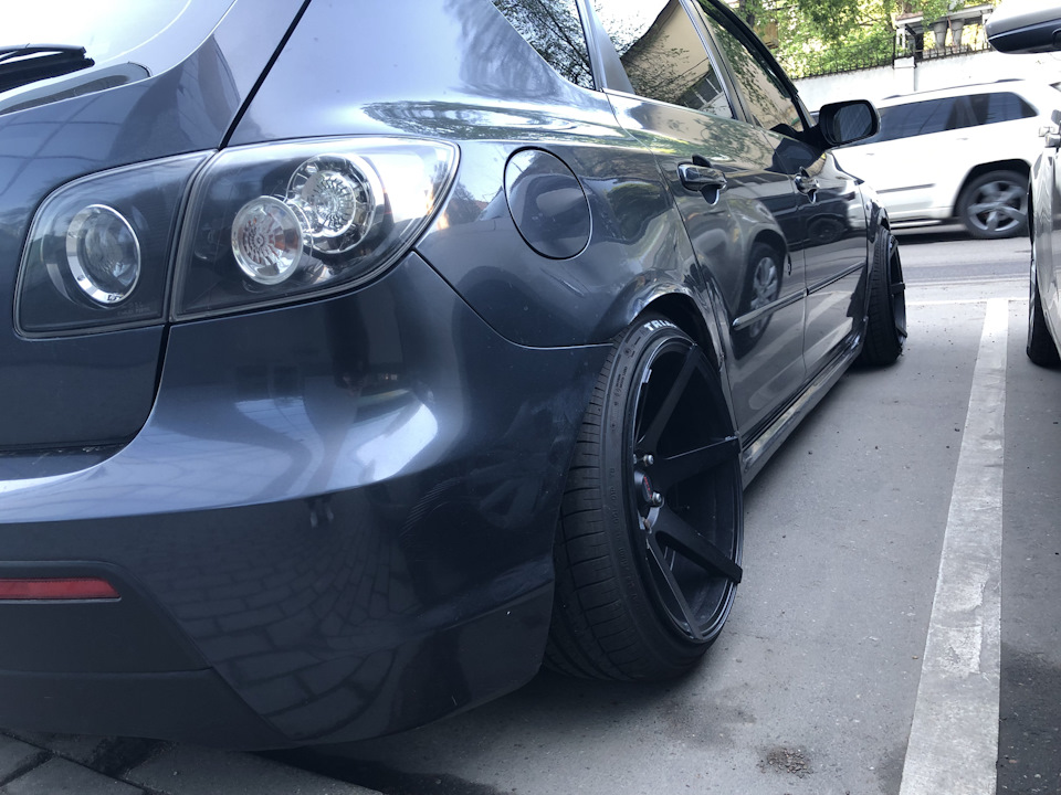 Покраска надписей на покрышках — Mazda 3 (1G) BK, 2 л, 2007 года | шины ...