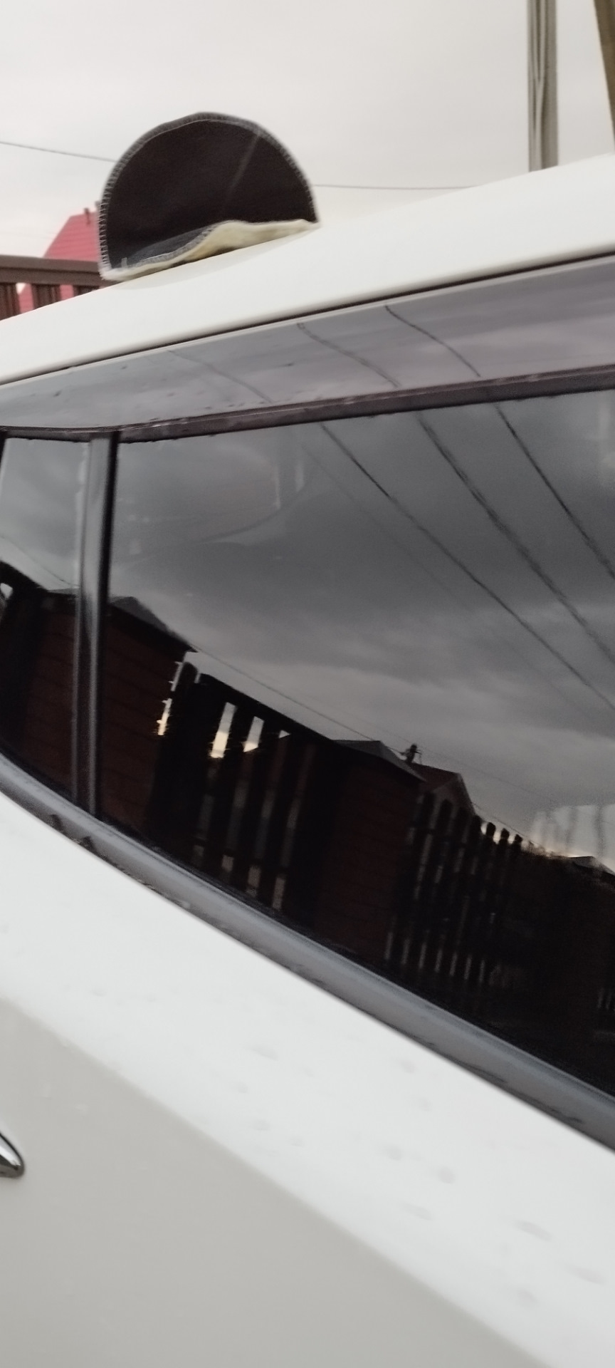 Победа над водным камнем на окнах. — Nissan Leaf (1G), 2014 года ...