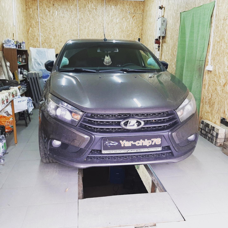 Прошился и удалил катализатор — Lada Vesta (1G), 1,6 л, 2017 года ...