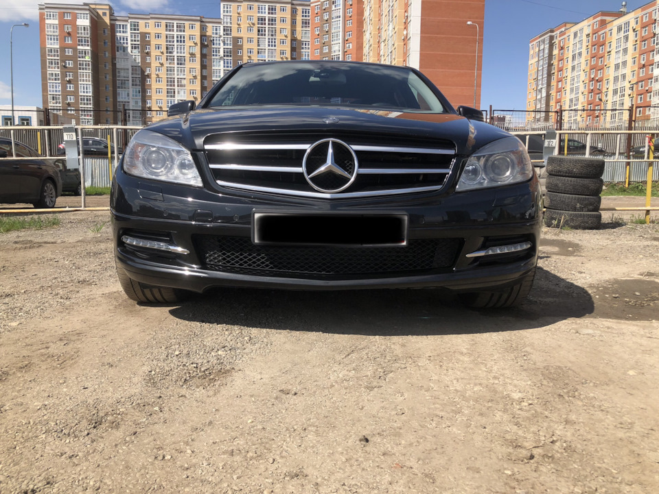 Переход с ПТФ на ДХО — Mercedes-Benz C-Class (W204), 1,8 л, 2021 года ...