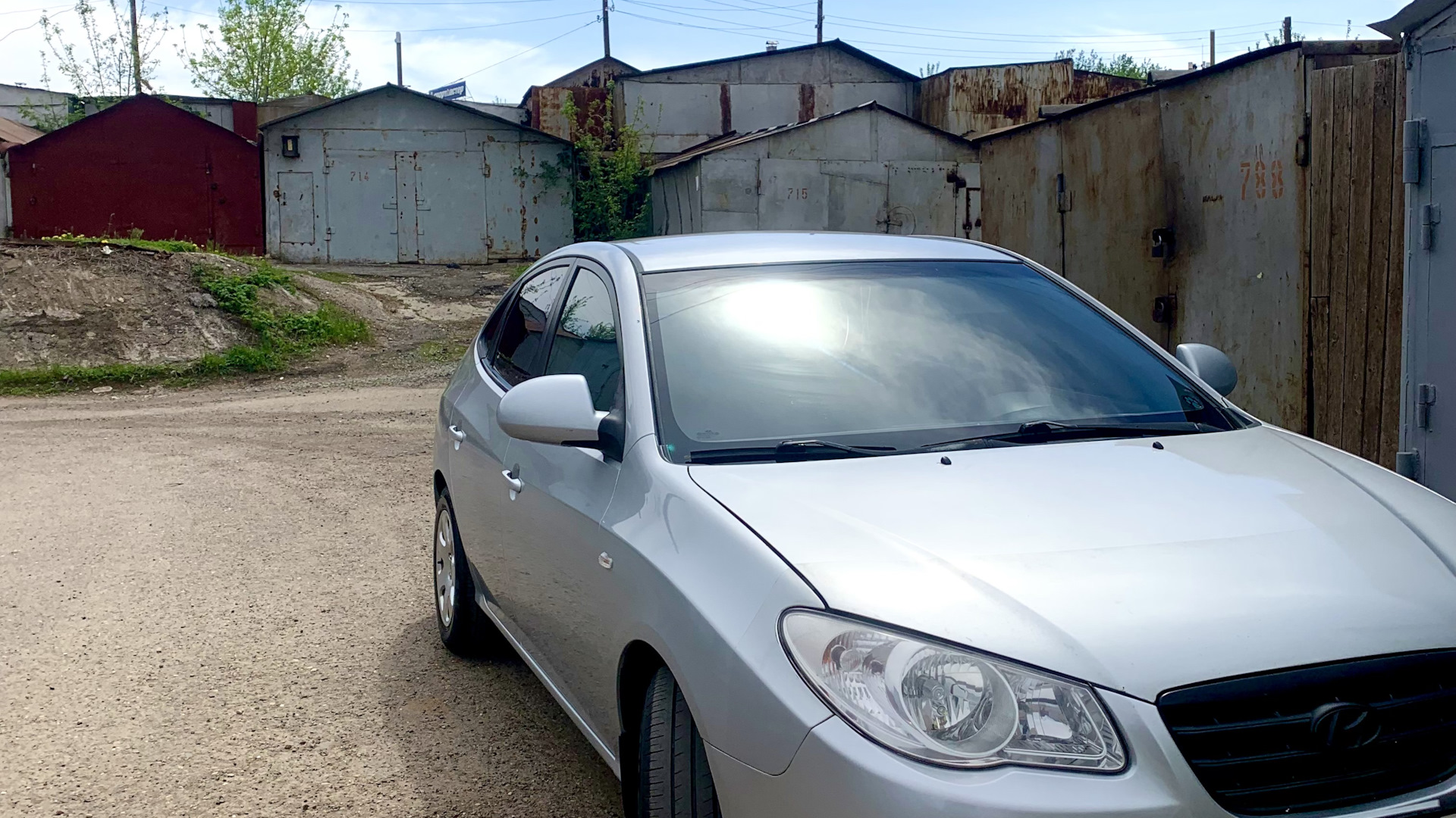 Hyundai Elantra (4G) 1.6 бензиновый 2007 | Эля на DRIVE2