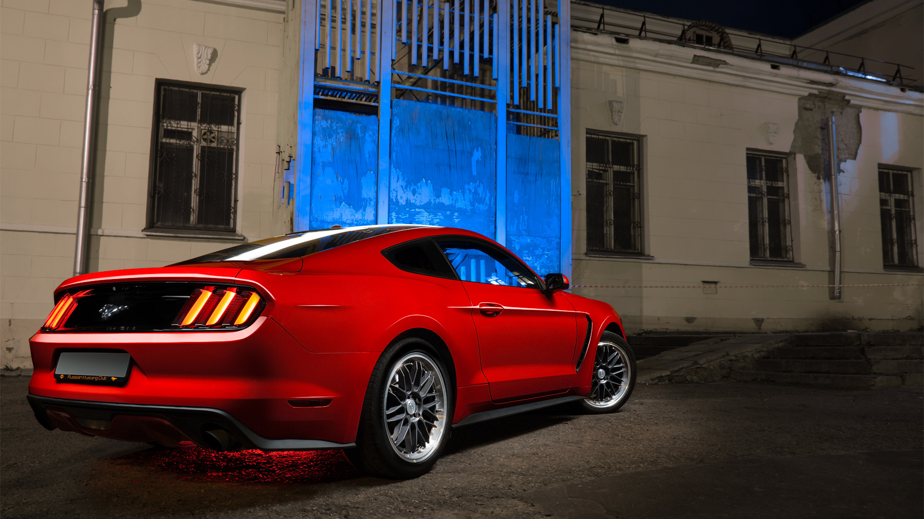 Ford Mustang (6G) 2.3 бензиновый 2014 | Race Red на DRIVE2