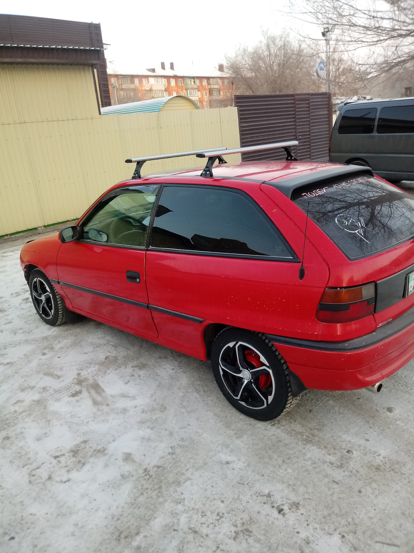 Новая оптика — Opel Astra F, 1,6 л, 1996 года | тюнинг | DRIVE2