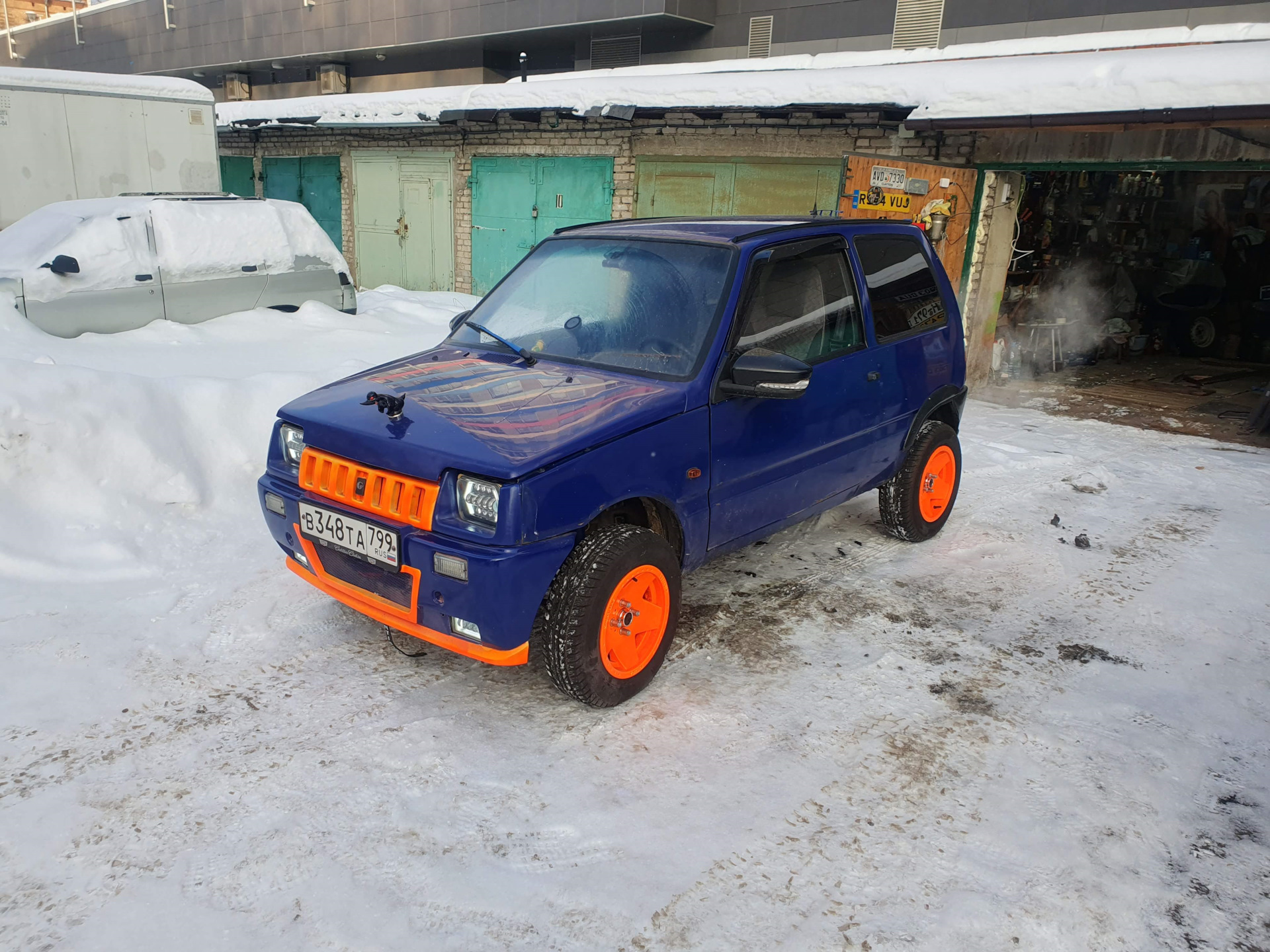 Задние ступицы и тормоза 2108 — Lada Ока 11113, 0,7 л, 2003 года ...