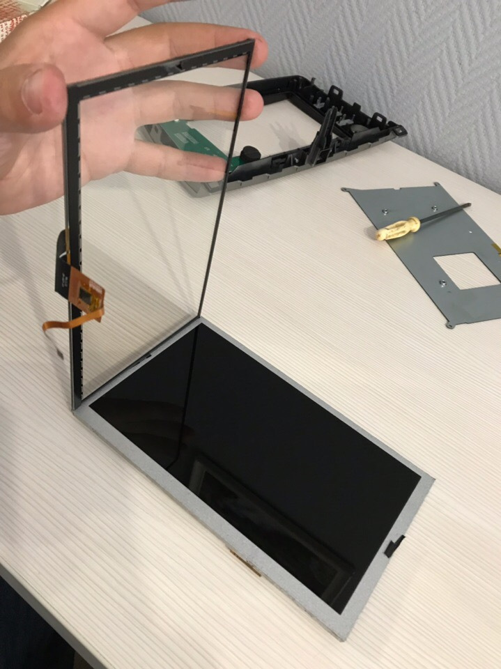 Замена сенсора на магнитоле от Konor — Mazda 6 (2G) GH, 1,8 л, 2008 ...