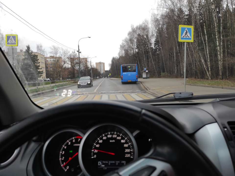 Проекция на лобовое — Suzuki Grand Vitara (2G), 2,4 л, 2009 года ...