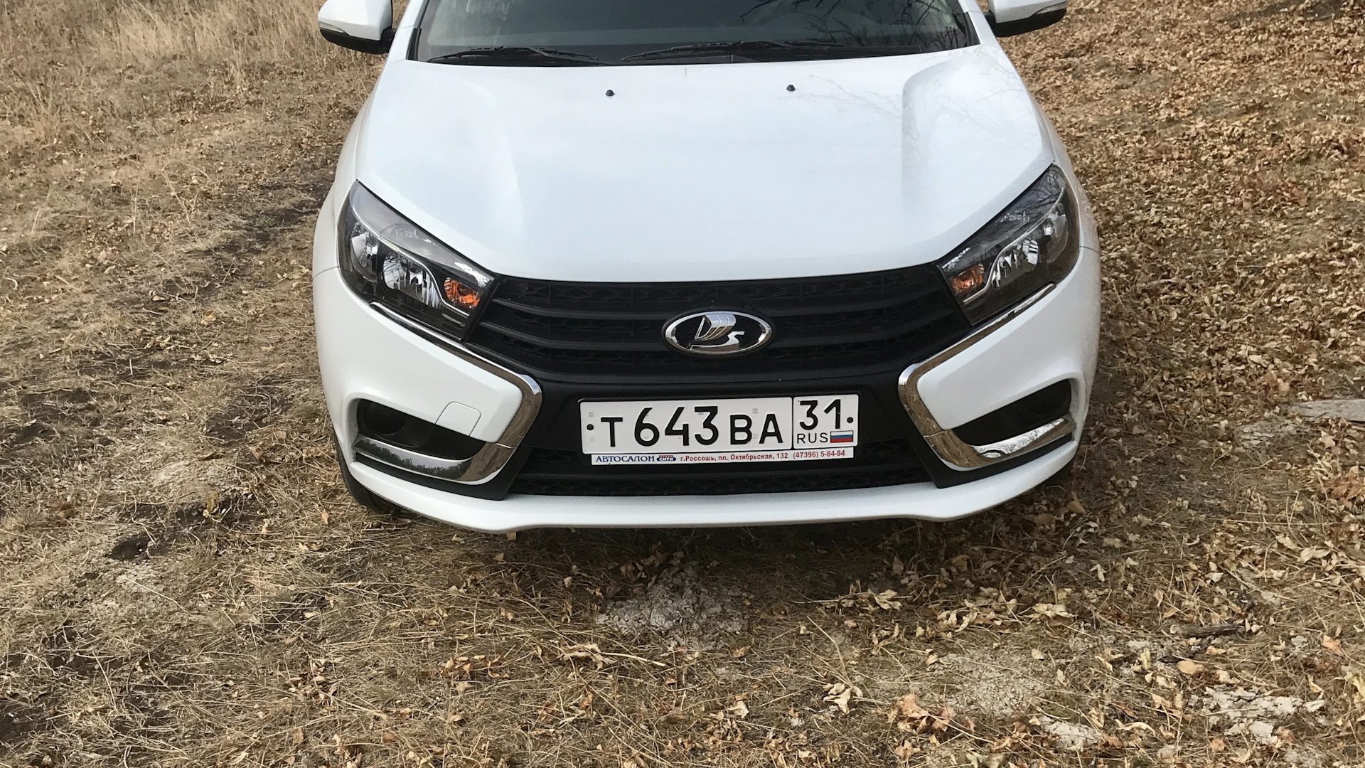 Lada Vesta 1.8 бензиновый 2018 | Белый ледник на DRIVE2