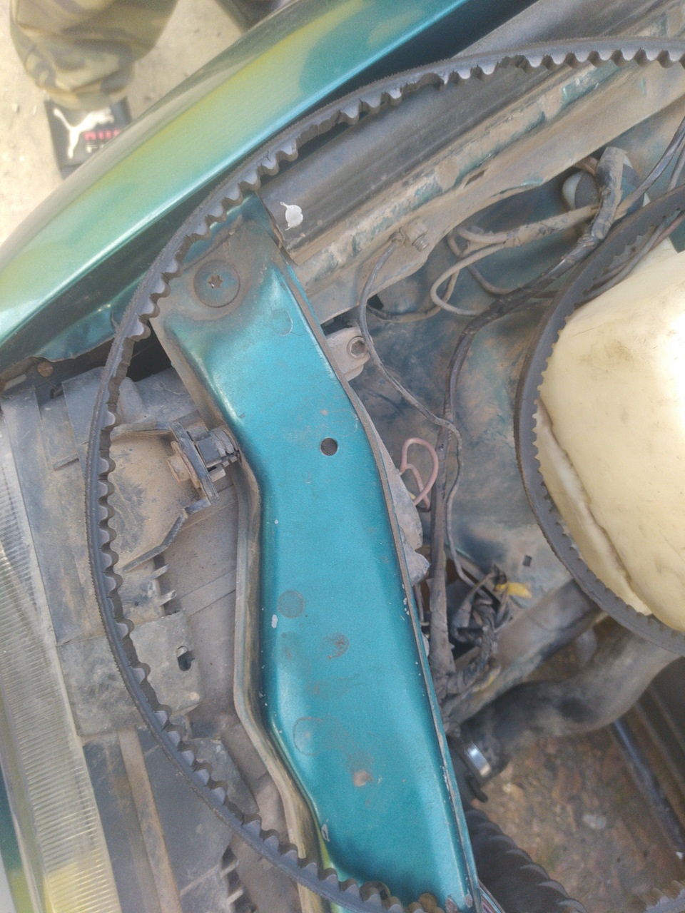 Зубьев почти не осталось) — BMW 3 series (E36)