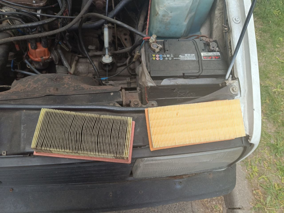 Замена приемной трубы глушителя — Volkswagen Jetta II, 1,8 л, 1985 года ...