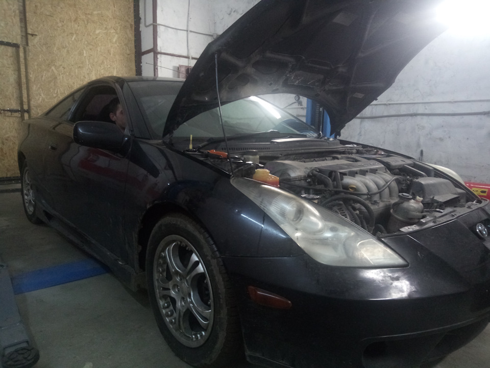 Гудит насос гур Toyota Celica, промывка системы — Demetra-Service на DRIVE2