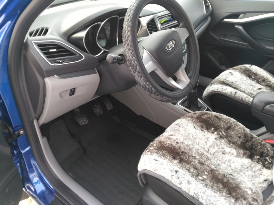 Перетяжка салона термокожей. — Lada Vesta, 1,6 л, 2020 года | стайлинг ...