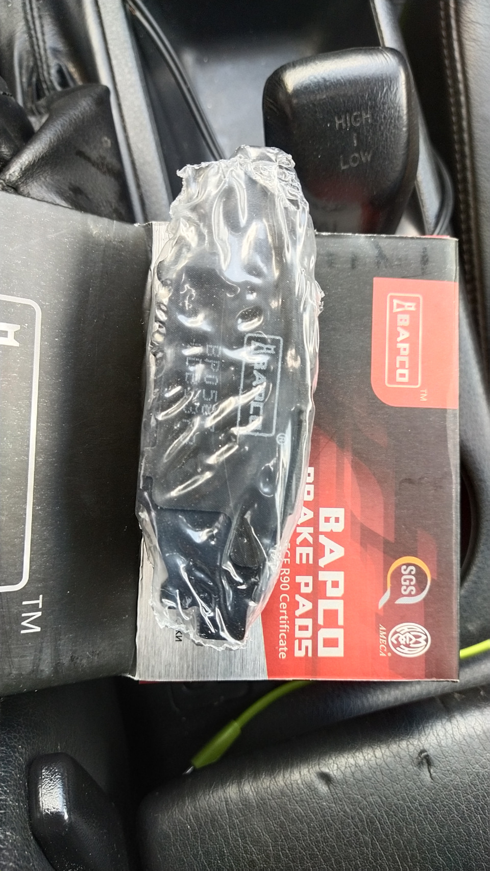 Задние тормозные колодки Bapco — Subaru Outback (BP), 2,5 л, 2008 года ...