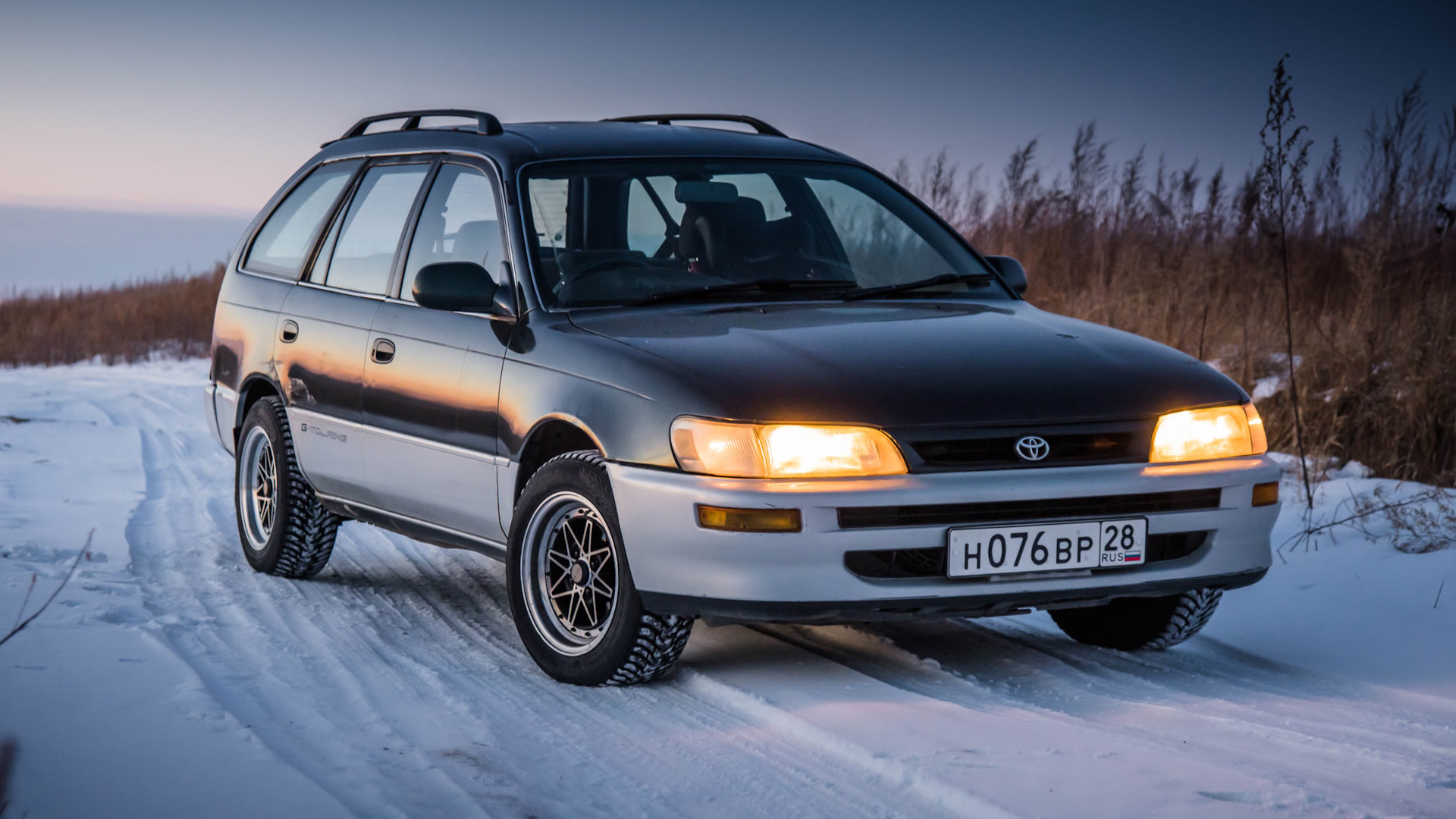 Toyota Corolla (100) 1.5 бензиновый 1995 | Тёплая ламповая на DRIVE2