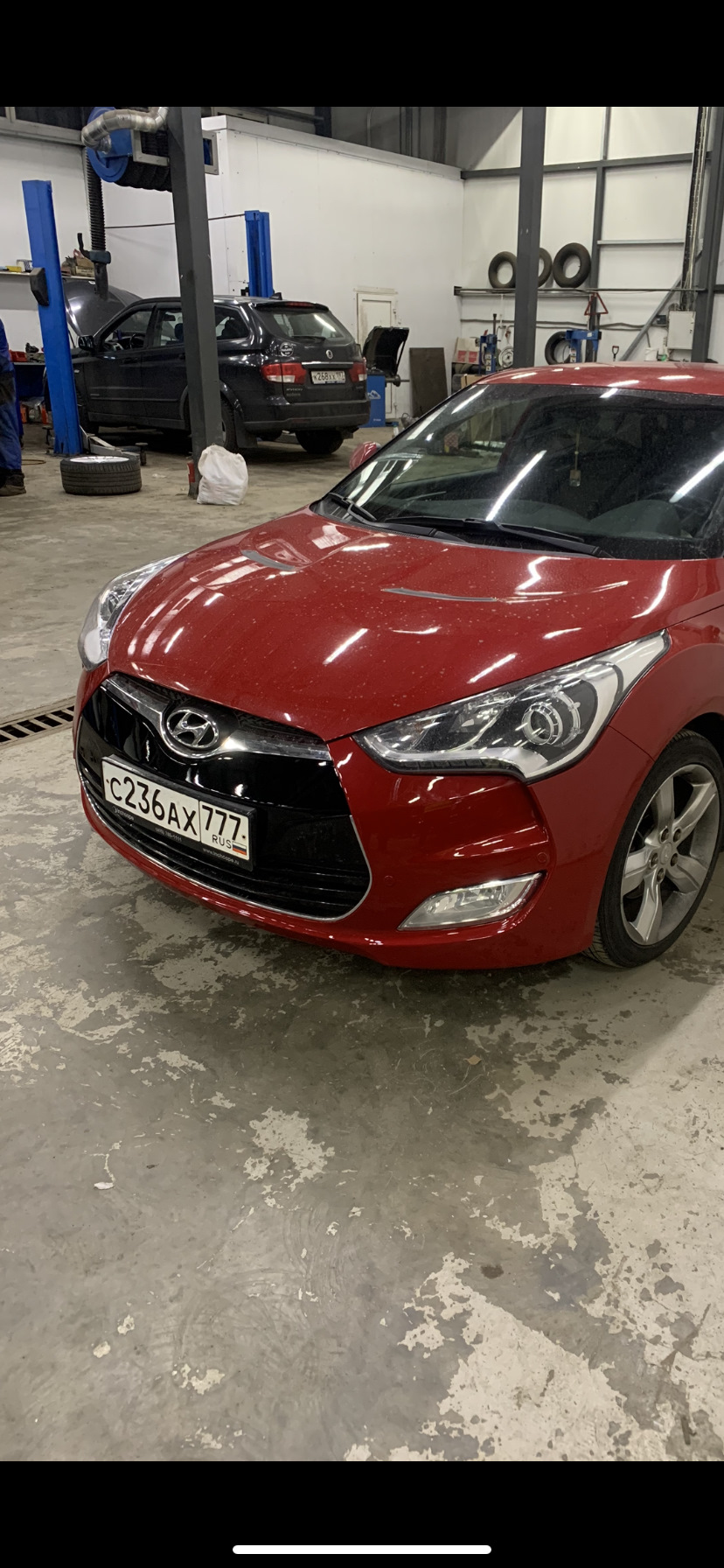 Покраска бампера в стиле СПОРТ — Hyundai Veloster (1G), 1,6 л, 2013 года |  стайлинг | DRIVE2