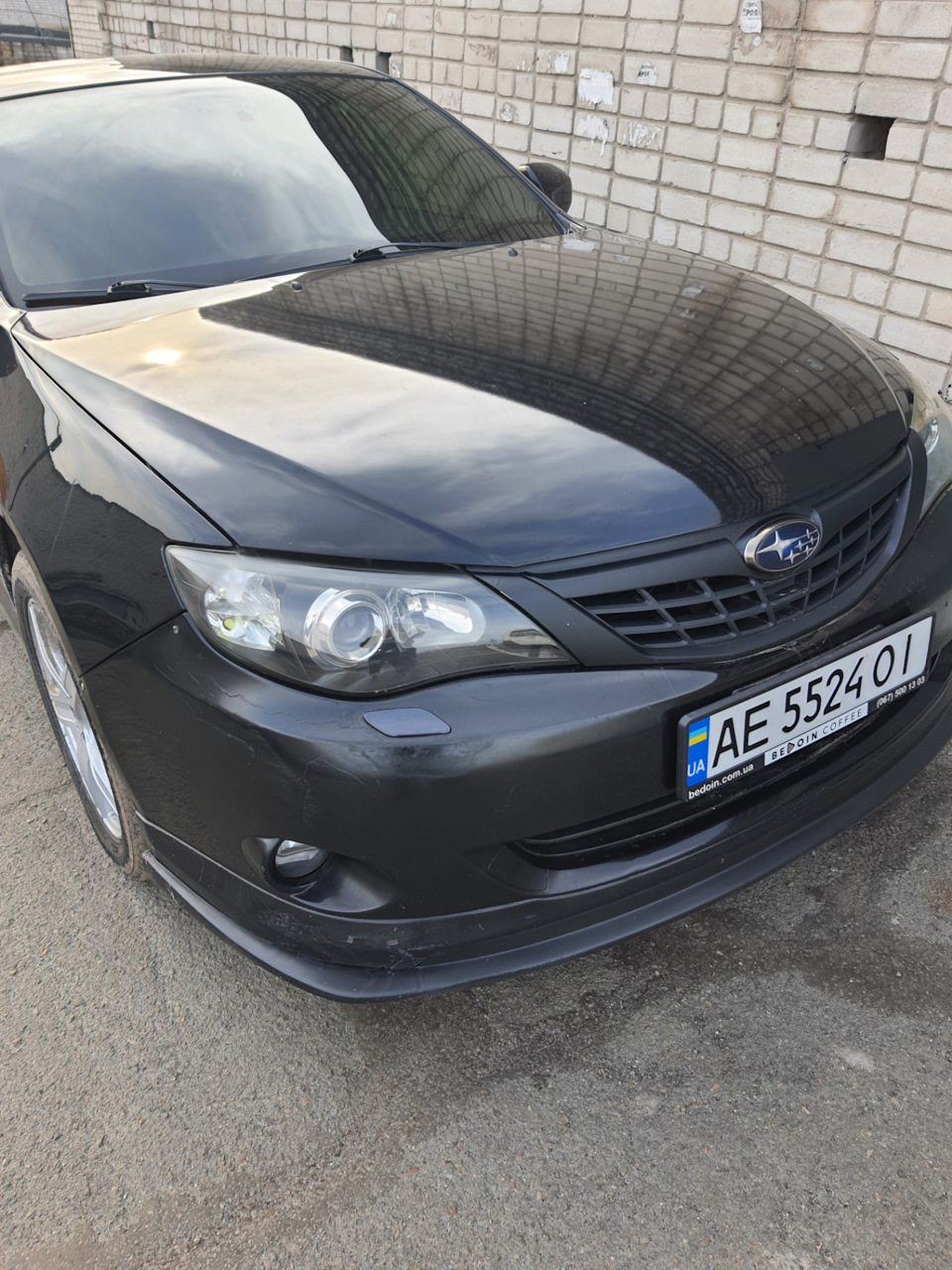 Омыватель фар — Subaru Impreza (GE, GH), 2 л, 2007 года | кузовной ремонт |  DRIVE2