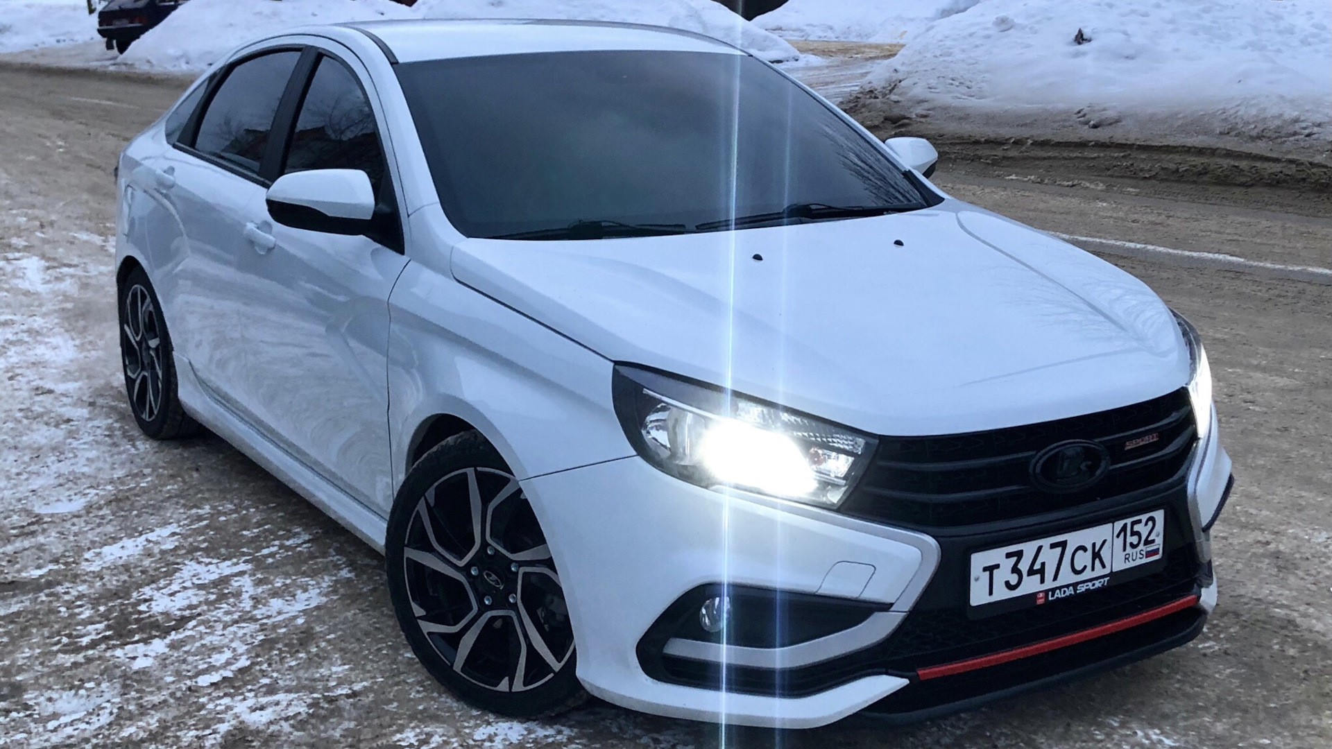 Lada Vesta Sport 1.8 бензиновый 2019 | WhiteSport на DRIVE2