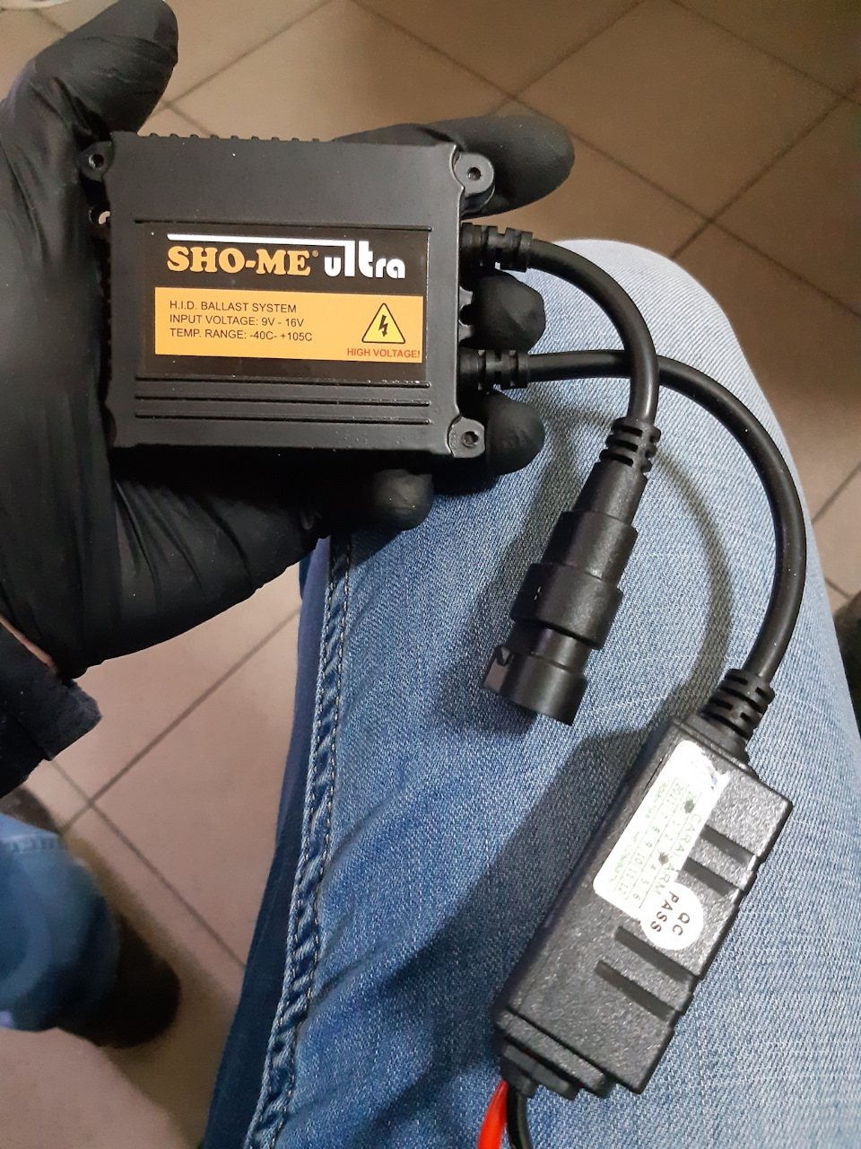 Пришёл новый блок розжига SHO-ME Slim Ultra — Lada 21124, 1,6 л, 2005 ...