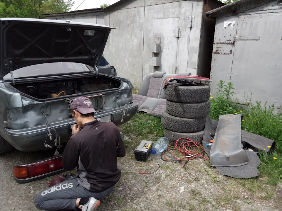 Почему не горят стоп сигналы? GX 81 — Toyota Mark II (80), 2 л, 1989 ...