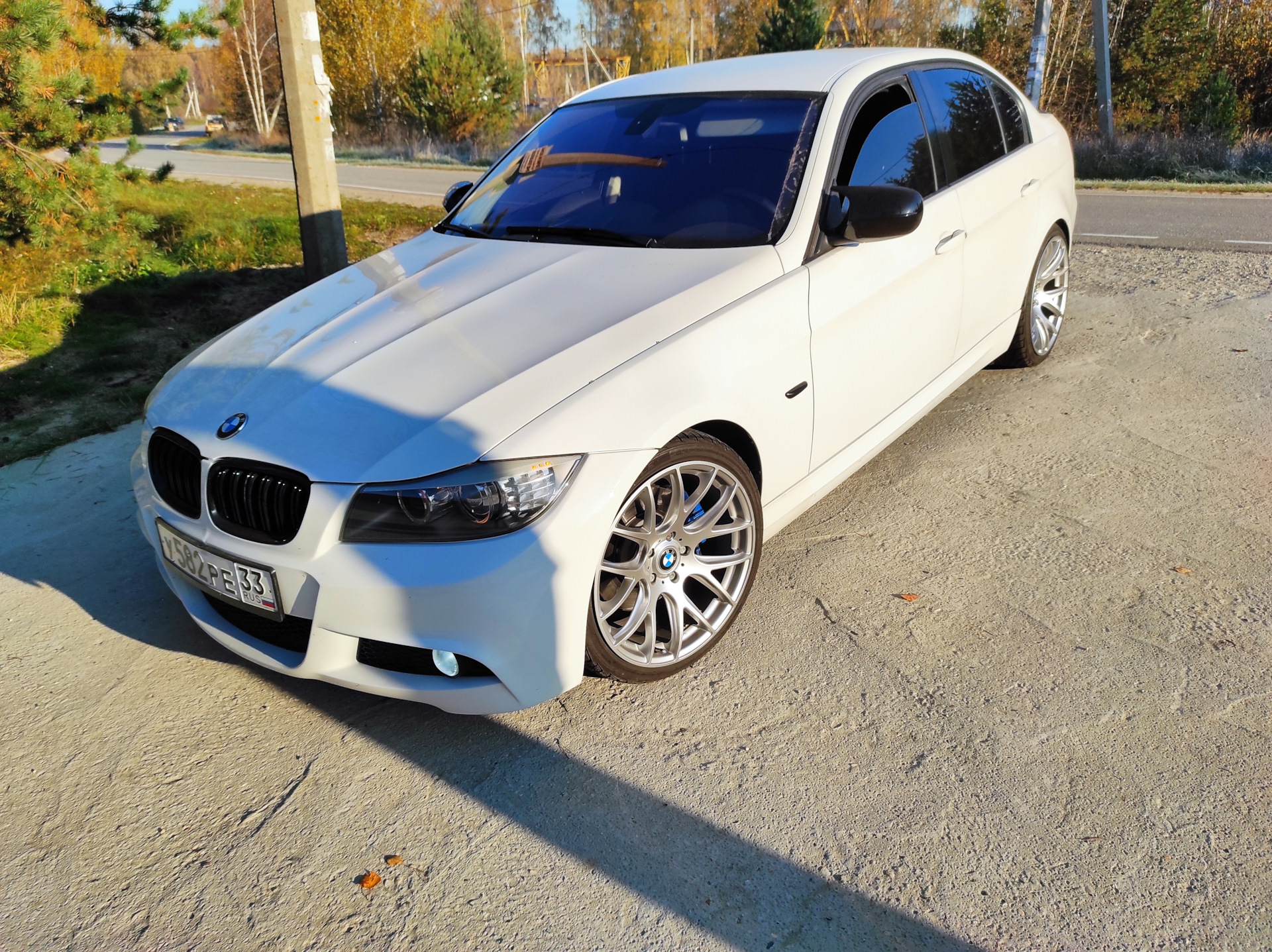 Покраска суппортов BMW e90