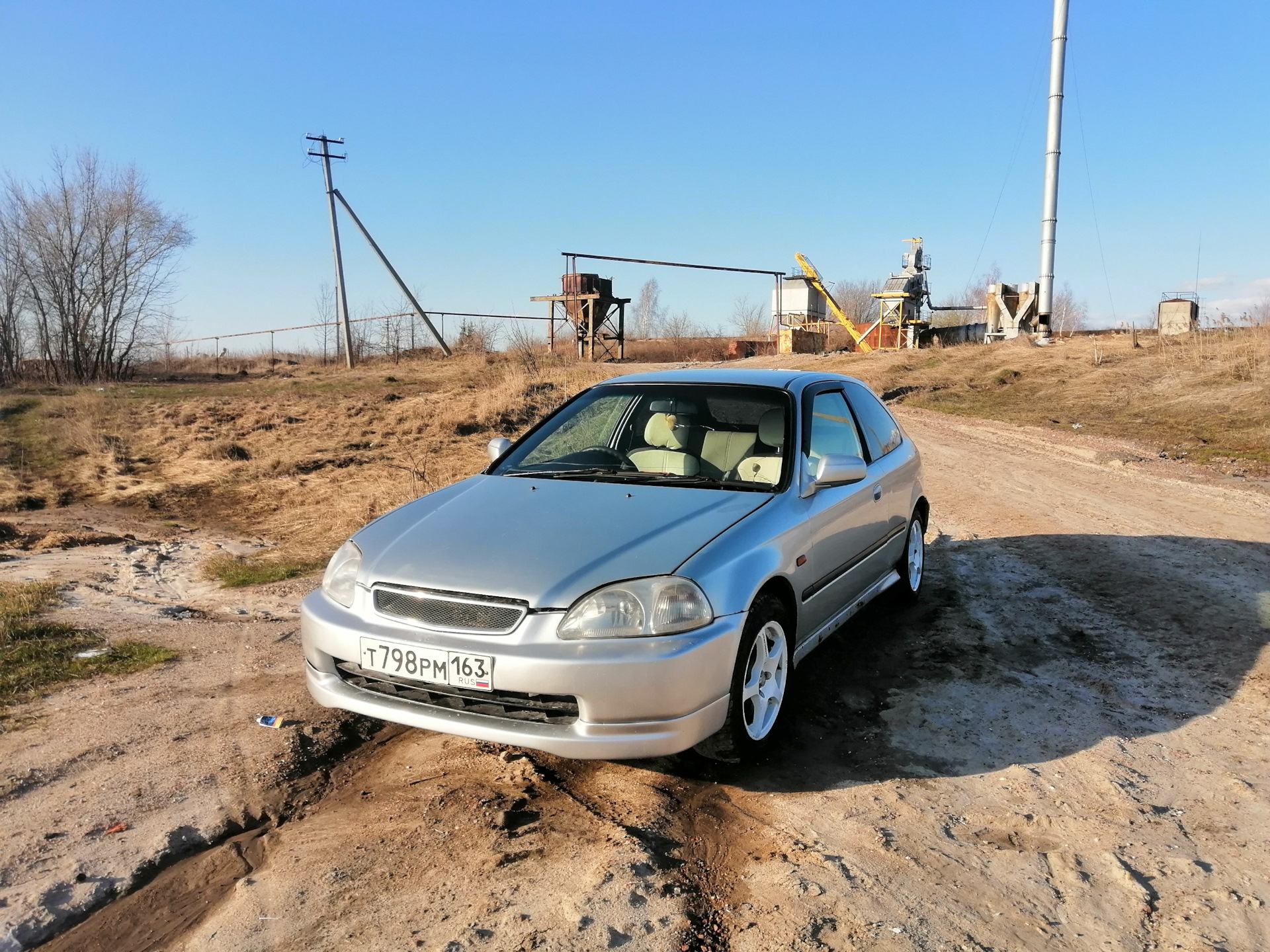 Бампер под ек9😃 — Honda Civic Hatchback (6G), 1,5 л, 1998 года | тюнинг ...