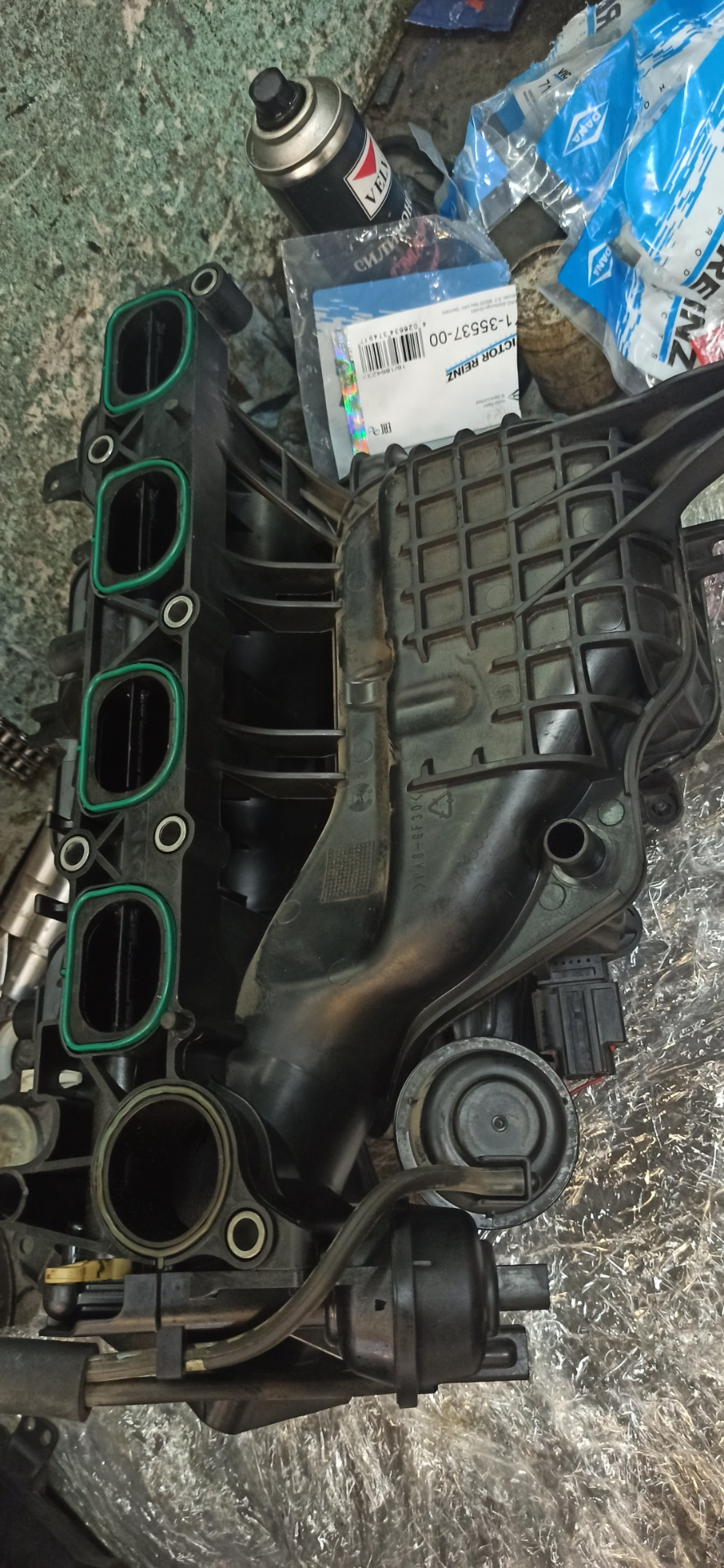 Впускной коллектор — Mazda 6 (2G) GH, 2 л, 2010 года | поломка | DRIVE2