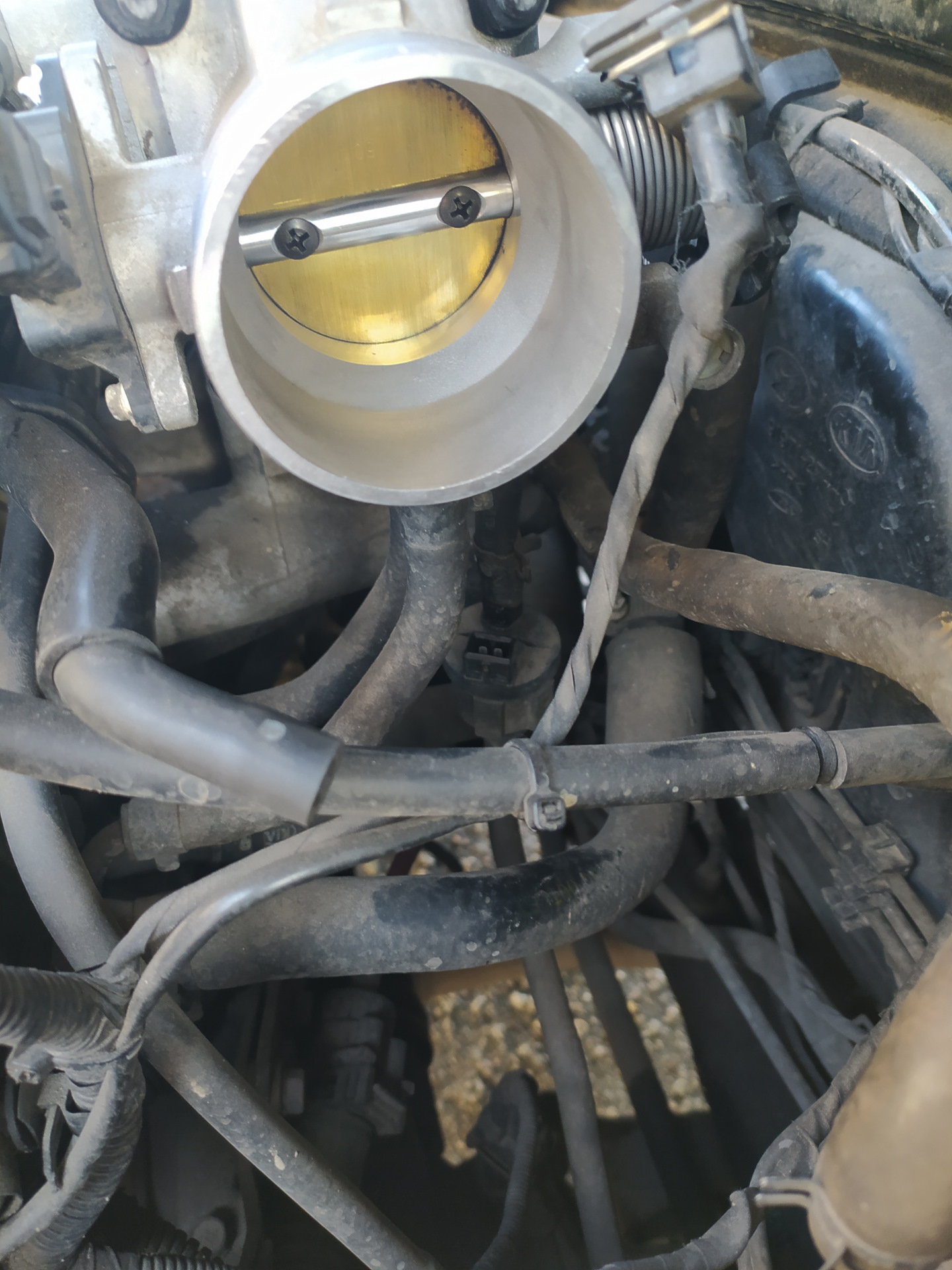 Замена клапана продувки абсорбера — KIA Cerato (1G), 2 л, 2007 года ...