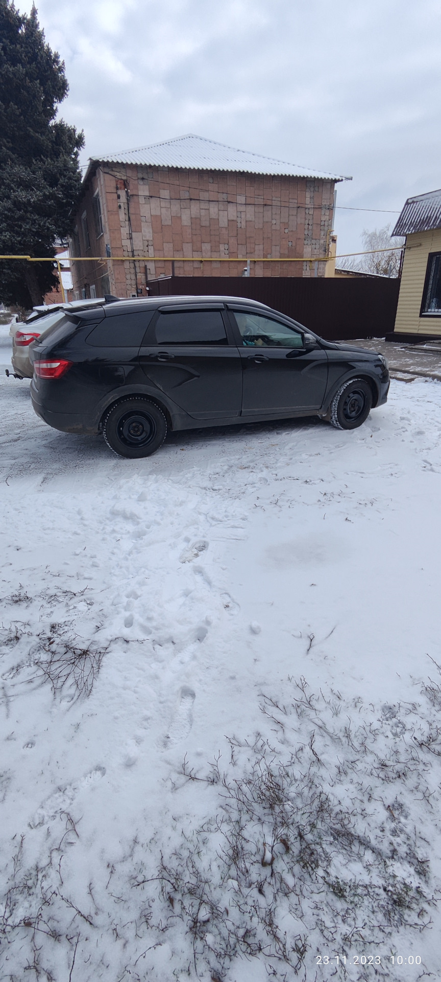 зимушка зима пришла — Lada Vesta SW Cross, 1,6 л, 2019 года | колёсные  диски | DRIVE2