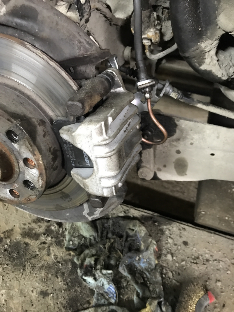 Замена суппорта заднего — DRIVE2