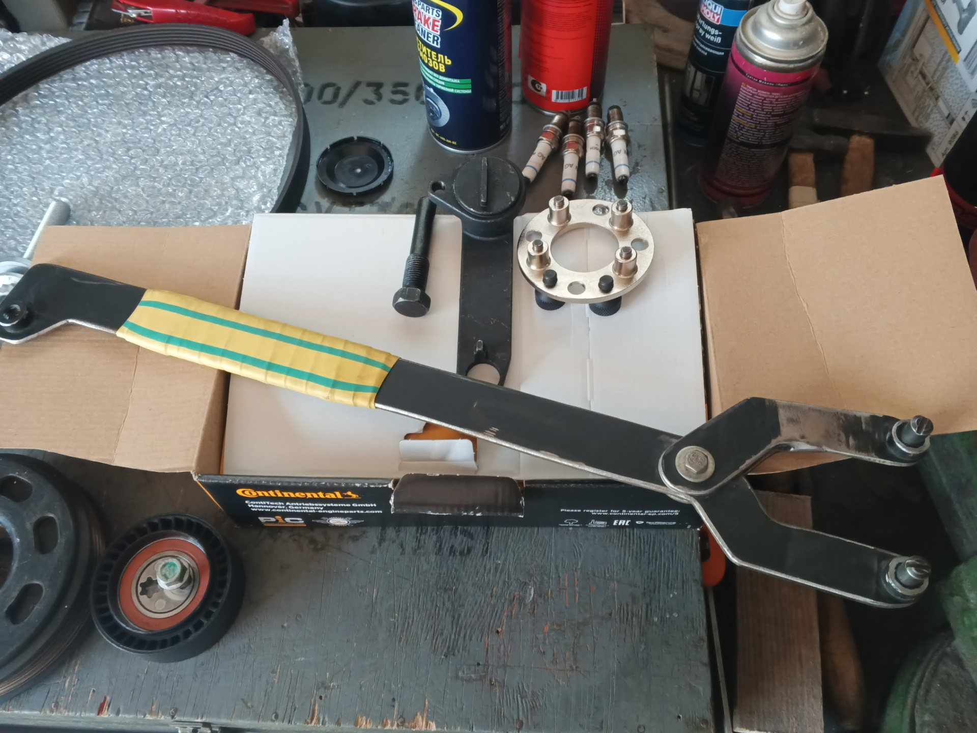 Замена ремня ГРМ на CWVA 1.6 — Volkswagen Polo Sedan, 1,6 л, 2016 года ...