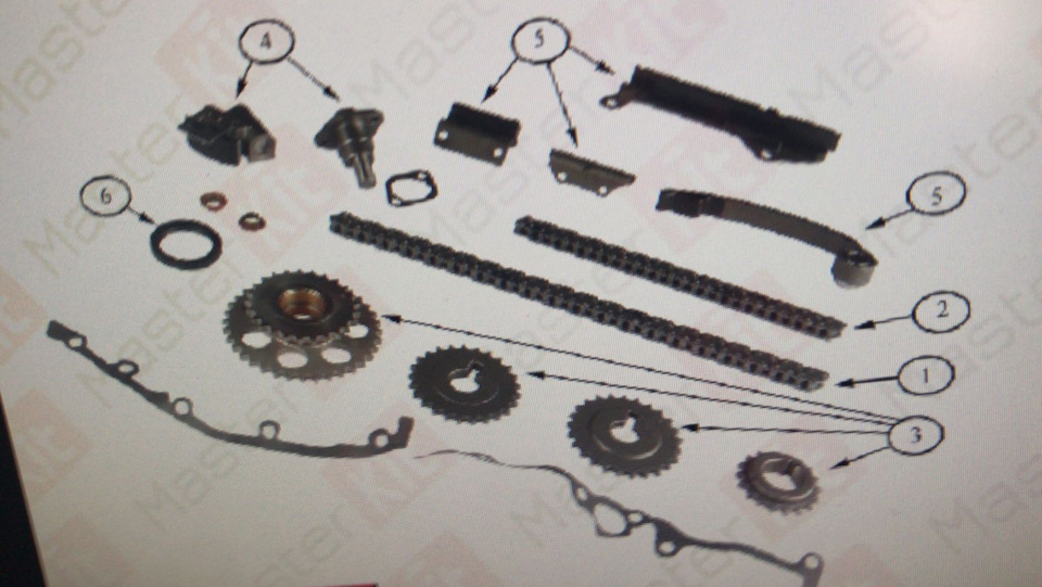 Замена цепи грм — Nissan Almera I (N15), 1,6 л., 1998 года | расходники ...