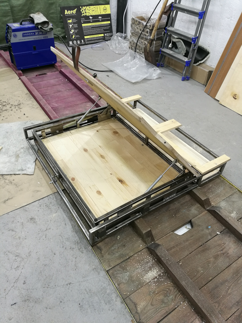 Фальшпол в багажнике — Skoda Octavia A5 Mk2, 1,6 л, 2011 года ...