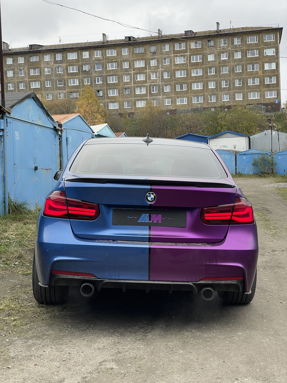 Затонировал задние фонари — BMW 3 series (F30), 2 л, 2018 года | стайлинг |  DRIVE2