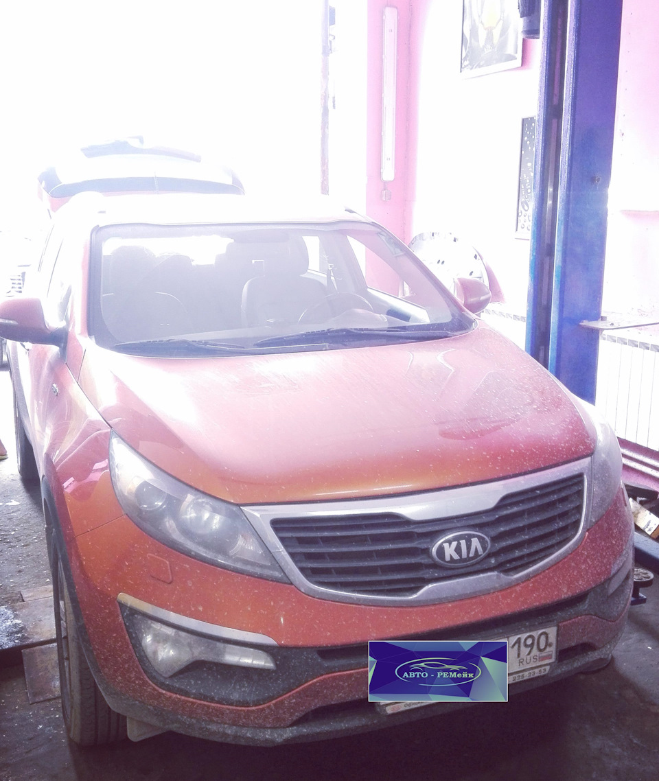 Ремонт подвески KIA Sportage III 2.0 4WD — АВТО-РЕМейк на DRIVE2
